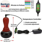 Hot Stones Massage Set With Warmer  Adjustable Temperature Bian Stone Electric B