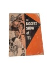 The Biggest Show Of  51program Nat King Cole Sarah Vaughan Duke Ellington Rare 