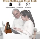 Mechanical Metronome For Musicians - Accurate And Classy For Piano Guitar Violin
