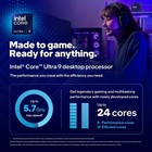 Intel Core Ultra 9 Desktop Processor 285k - 24 Cores  8 P-cores   16 E-cores 