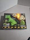 Walking Dinosaur T- Rex W  Realistic Sounds   Remote Control Green New  1