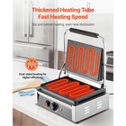 Commercial Panini Press Grill Electric Sandwich Maker Griddle Plate 14 x9 