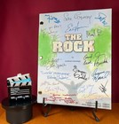 The Rock Movie Script Signed- Autograph Reprints- Sean Connery   Nicolas Cage