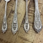 Vintage Wallace Rose Point 1934 Design 4 Piece Place Setting Sterling