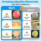 9pcs Big 36 Inch Balloons Pastel Giant Extra Thick 36 Inches 