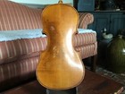 Vintage Antique Violin Body Parts Restoration Project Nice Solid Condition