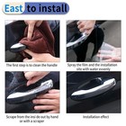 8pcs set Anti Scratch Door Handle Cup Protector Cover Tpu Clear Invisible Film