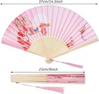 Choyaxo Handheld Fan Foldable Folding Hand Fan For Women Wedding Decoration Danc