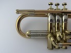 Cornet 1950   s Olds Recording Cornet Sn 277143 Copper Bell   Case