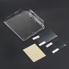 2pc Clear Protective Case Cover Hard Shell Skin anti Dust Film For 2ds Nintendo