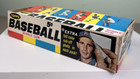1966 Topps Baseball Empty Display Case
