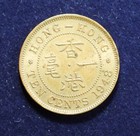 1948 Hong Kong 10 Cents Km  25 King George The Sixth