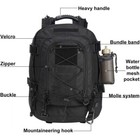 60l Tactical Backpack Molle Assault Rucksack Outdoor Travel Hiking Rucksacks