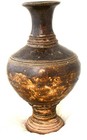 Large Ancient Thai cambodia Asian Glazed Pottery Stoneware Vase