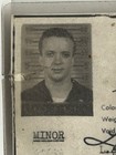 Vintage Korean War Era U s  Navy Sailor Photo Identification Card Wescott
