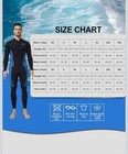 Seaskin Wetsuit Tops For Mens 3mm Front Zipper Size S