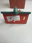 Cast Iron Eddie Bauer Retriever Christmas Stocking Holder Hanger Green New