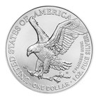 2025 1 Oz  999 Fine Silver American Eagle  1 Coin Bu Uncirculated