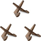 Plate Stand For Display - 3 Pack 4 5 Inch Holder  Wooden Picture Frame Easel    