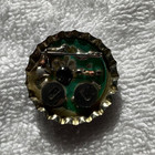 Bud Ice Beer Cap Flashing Pin Badge Rare Vintage Advertising Not Working