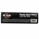 Plastic Scraper Blades 100 Double Edge Plastic Razor Blades In A Storage Sleeve