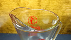 Vintage Leinenkugel Beer Clear Thick Glass Pitcher
