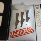 Vintage Lot Of 3 Women   s Stockings Pantyhose Plaisance Central Domino 15 Denier 