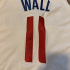 John Wall  11 Los Angeles Clippers Autographed White Authentic  Jersey Size L