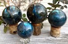 Wholesale Lot 3-4pcs Natural Labradorite Spheres Crystal Healing Energy 2 8-3lbs