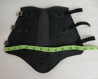 Handmade Black Leather Bracer W Throwing Dagger