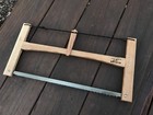 21   hand Crafted Oak Folding Wood Buck Saw Bahco Blade Bushcraft Backpack Camping
