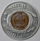Pan-american Expo Buffalo  Ny Good Luck Penny Encased Unc  1901 Indian Head 1  