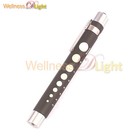 Black Medical Pen Light Penlight Led With Pupil Gauge New Emt  Ems Penlight