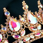 Large Rhinestone Bridal Crown Wedding Tiara Crystal Princess Headpiece
