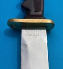 Rare 70   s Amf Voit Swimaster 2k20 Diving Knife  Gold Plated