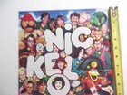 Nickelodeon Tv Channel Poster Characters Puppets Cartoons Vtg 1980 s Early Art