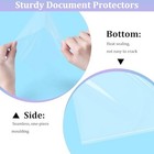 Pack No Holes Sheet Protectors 8 5 X 11 Inch Letter Size Page Protectors For 50