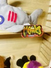 Meanies Beanies Vintage Lot Of 4 Series 1 Matt  Splat  Sledge  Otis