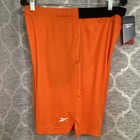Nwt Reebok Men s Comm Knit Comfortable Training Shorts Smash Orange Ib1274 Sz xl