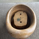 Capitol Hat Block Millinery 1936 Wood Mold 22 1 4 Antique Vintage