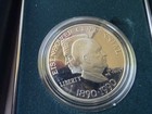 1990-p Eisenhower Centennial Proof Silver Dollar us Mint Commemorative ogp   Coa