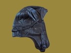 Leather Aviator Helmet Cap Wwii German Black New Reproduction Xx-large