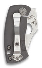 Spyderco Knives Mcbee Frame Lock Matte Finish Titanium Cts Xhp C236tip