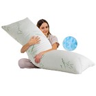 Bamboo Full Long Body Pillow Memory Foam For Adults Maternity Pregnancy Cooling