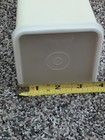 Vintage Tupperware Cracker Keeper 1696-3 Container 9 1 2  Tall Square With Lid