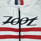 Light Use  Zoot Ultra Tri P1x Racesuit Blue White Red Men s Triathlon Skinsuit