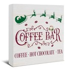 Vintage Farmhouse Christmas Wooden Sign  Rustic Home Kitchen Decor - 5 X Offee