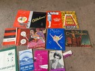 14 1950s Theater Musical Play Programs Plus Tournament Of Roses 