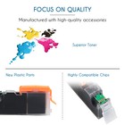 5 Pack Ink Cartridge For Canon Pgi-280xxl Cli-281xxl Pixma Tr7520 Ts9120 Tr8520 