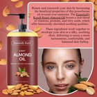 Sweet Almond Oil 16 9 Fl Oz 100  Pure Natural Cold Pressed Skin Hair Carrier Oil